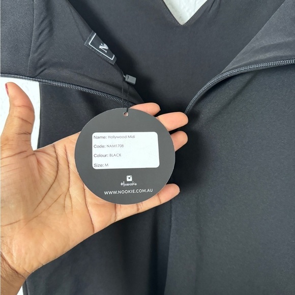 NWT Nookie Hollywood Midi Dress In Black - Picture 8 of 10